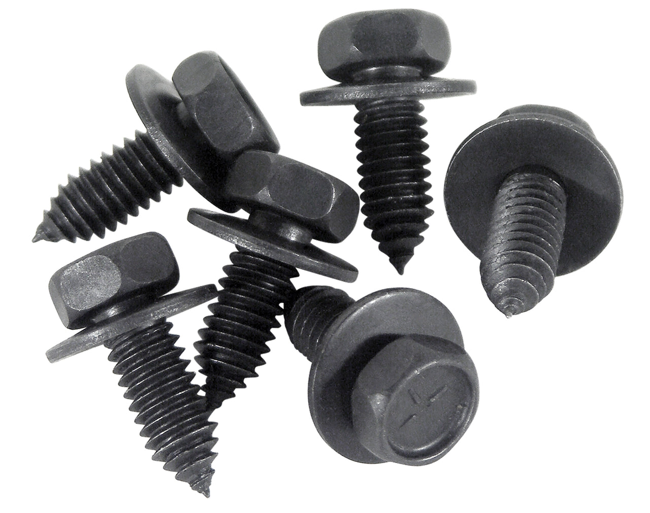 1963-1975 Corvette Decklid Latch Screw Set. - CA-K1411-Corvette-Store-Online