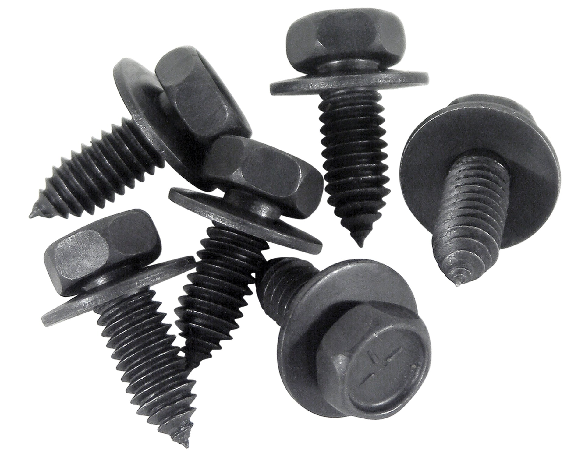 1963-1975 Corvette Decklid Latch Screw Set. - CA-K1411-Corvette-Store-Online