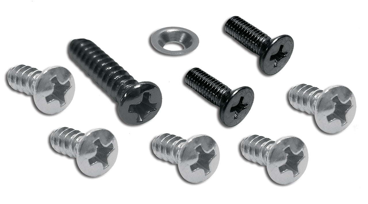 1968-1976 Corvette Bezel Screw Set. Small Gauge 9 Piece - CA-K1450-Corvette-Store-Online