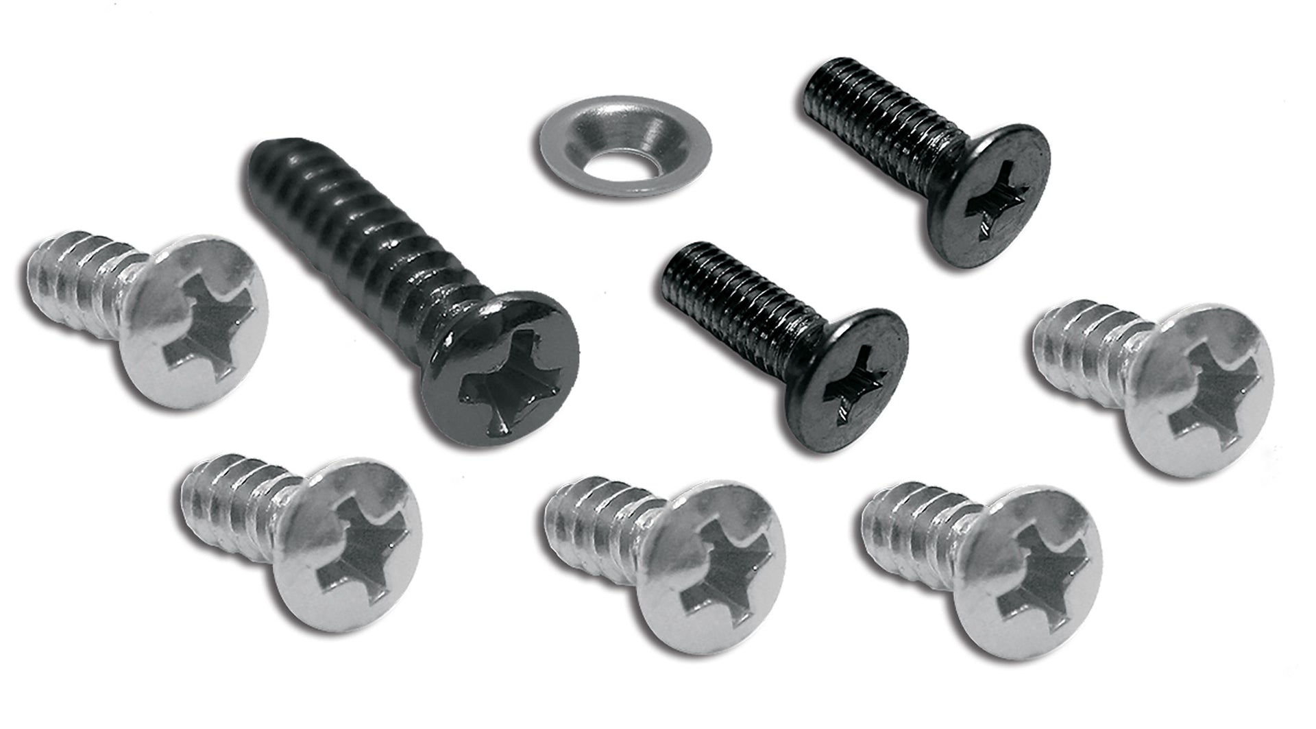 1968-1976 Corvette Bezel Screw Set. Small Gauge 9 Piece - CA-K1450-Corvette-Store-Online