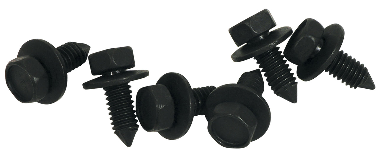 1963-1967 Corvette Female Hood Latch Bolt Set. 6 Piece - CA-K1467-Corvette-Store-Online