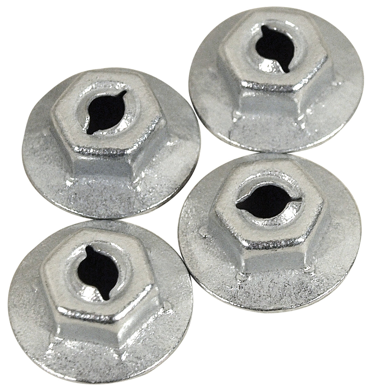 1973-1982 Corvette L82 & L48 Hood Emblem Speednuts. 4 Piece Set - CA-K1483-Corvette-Store-Online