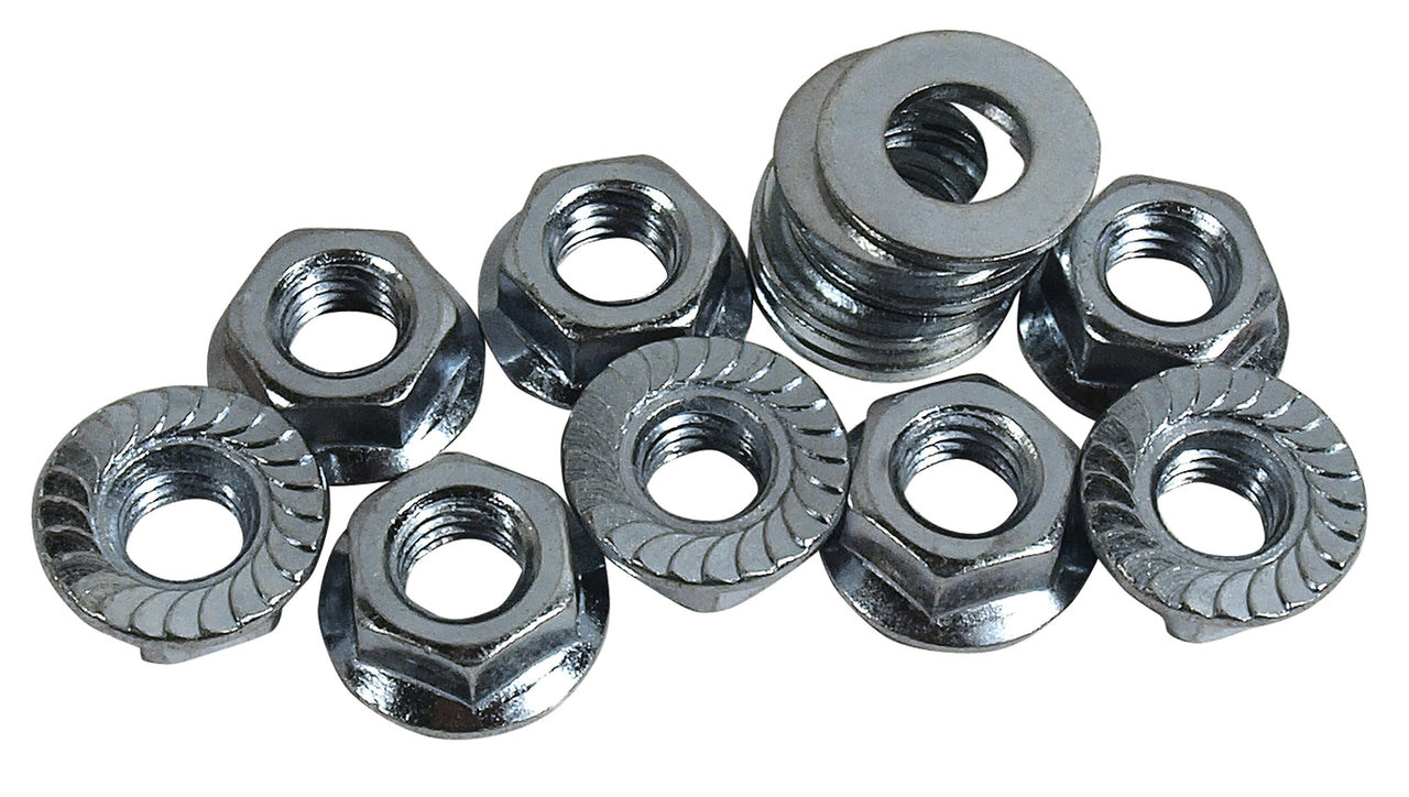 1973-1982 Corvette Body Mount Nut/Washer Kit. 16pc - CA-K1493-Corvette-Store-Online