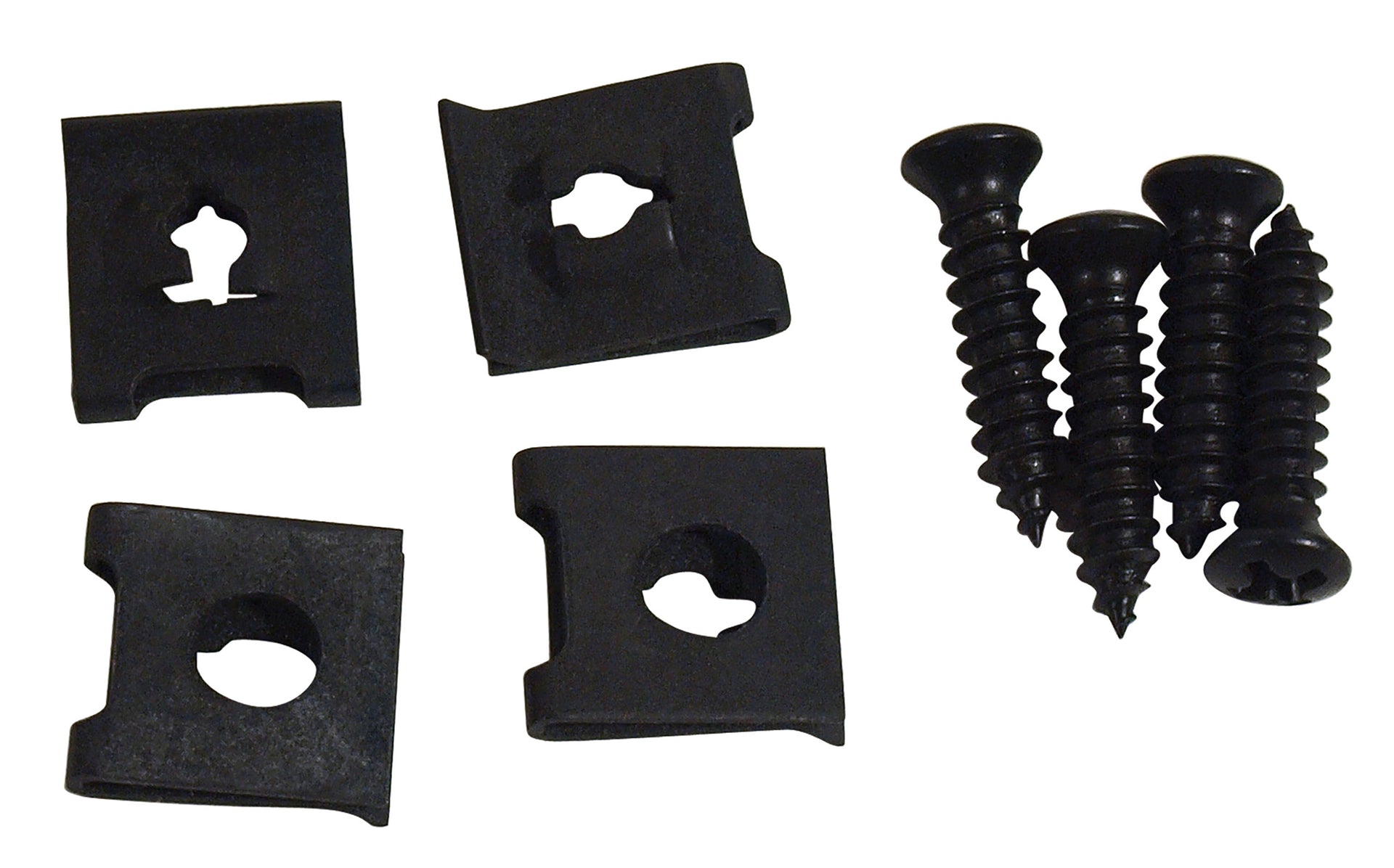 1968-1976 Corvette Shift Console Plate Screws. 8 Piece Set - CA-K1495-Corvette-Store-Online