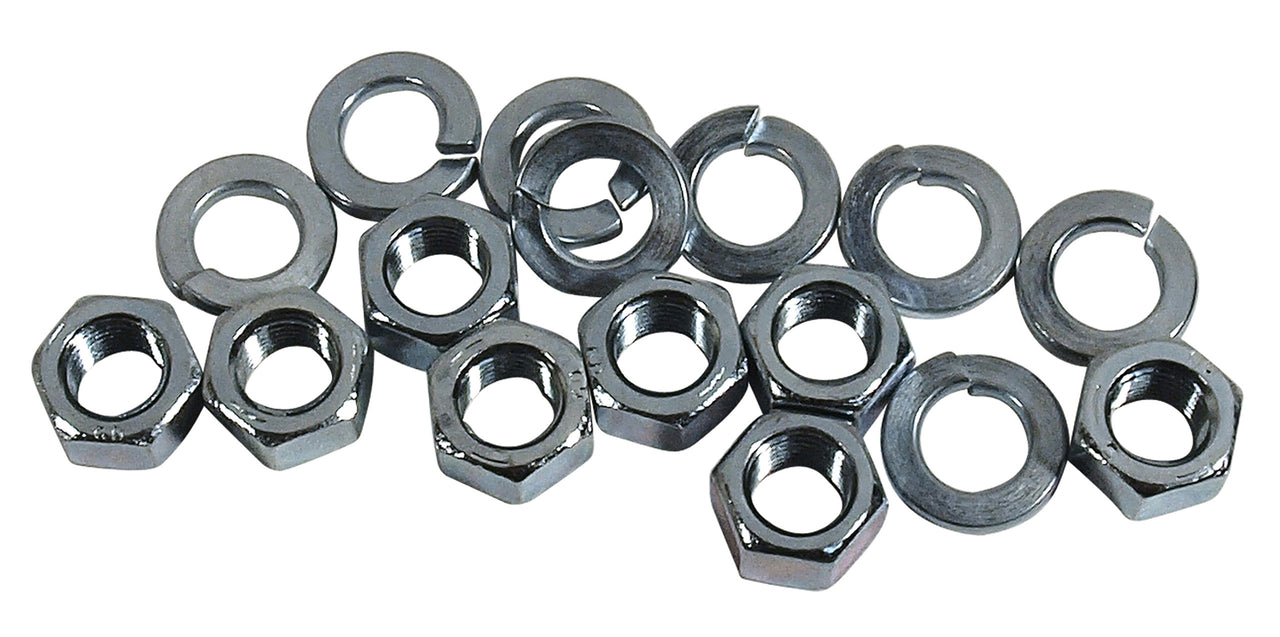 1968-1982 Corvette Park Brake Flange Plate Nut & Lock Washers 16pc - CA-K1503-Corvette-Store-Online