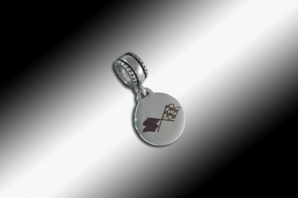 Corvette Pandora-Style Color Dangle Bead (C1-C3) - [Corvette Store Online]