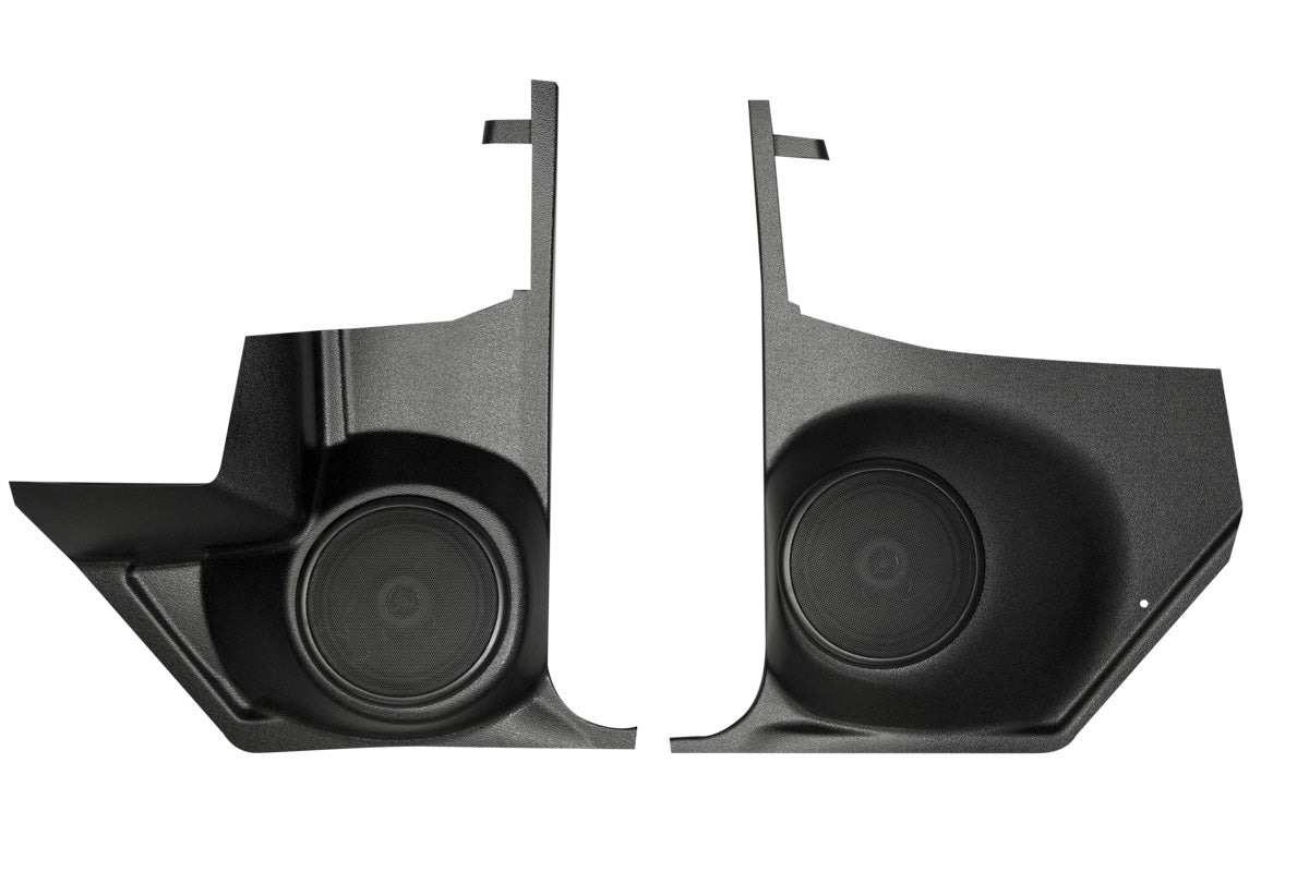 1964-1967 Chevrolet Chevelle kickpanel with A/C and Pioneer speakers, Custom Autosound KCHV-64-67A