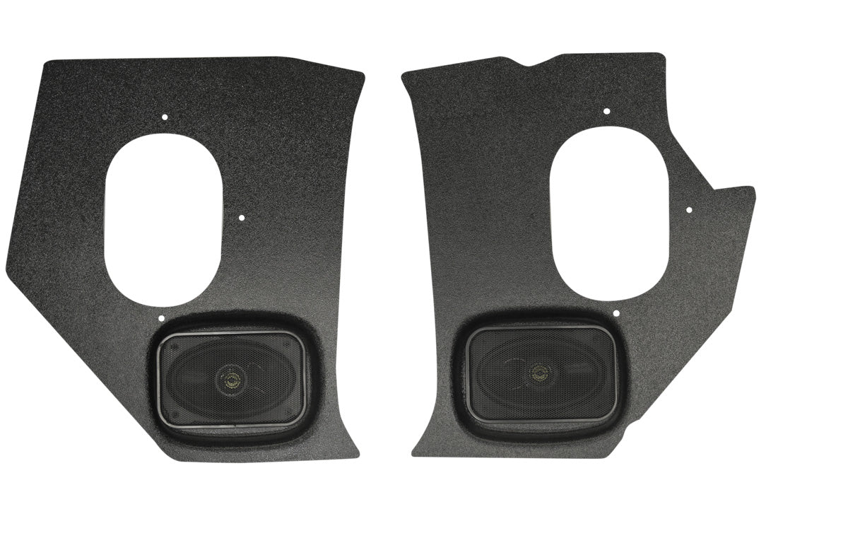 1958 Chevrolet Impala kickpanel speaker system, Custom Autosound KCIM-58