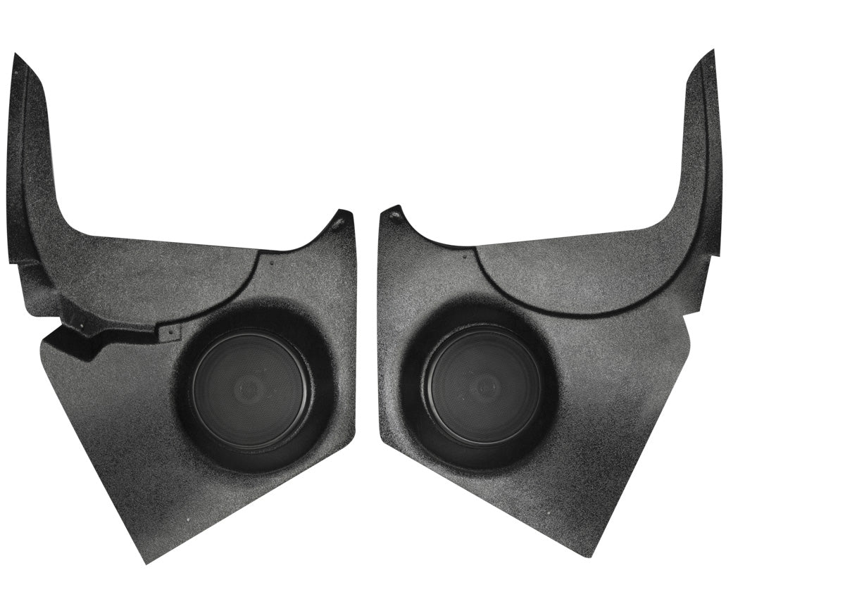 1958-1962 Chevrolet Corvette kickpanel speaker system, Custom Autosound KCV-58-62