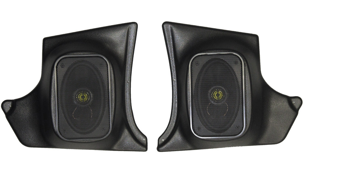 1963-1967 Chevrolet Corvette kickpanel speaker system, Custom Autosound KCV-63-67