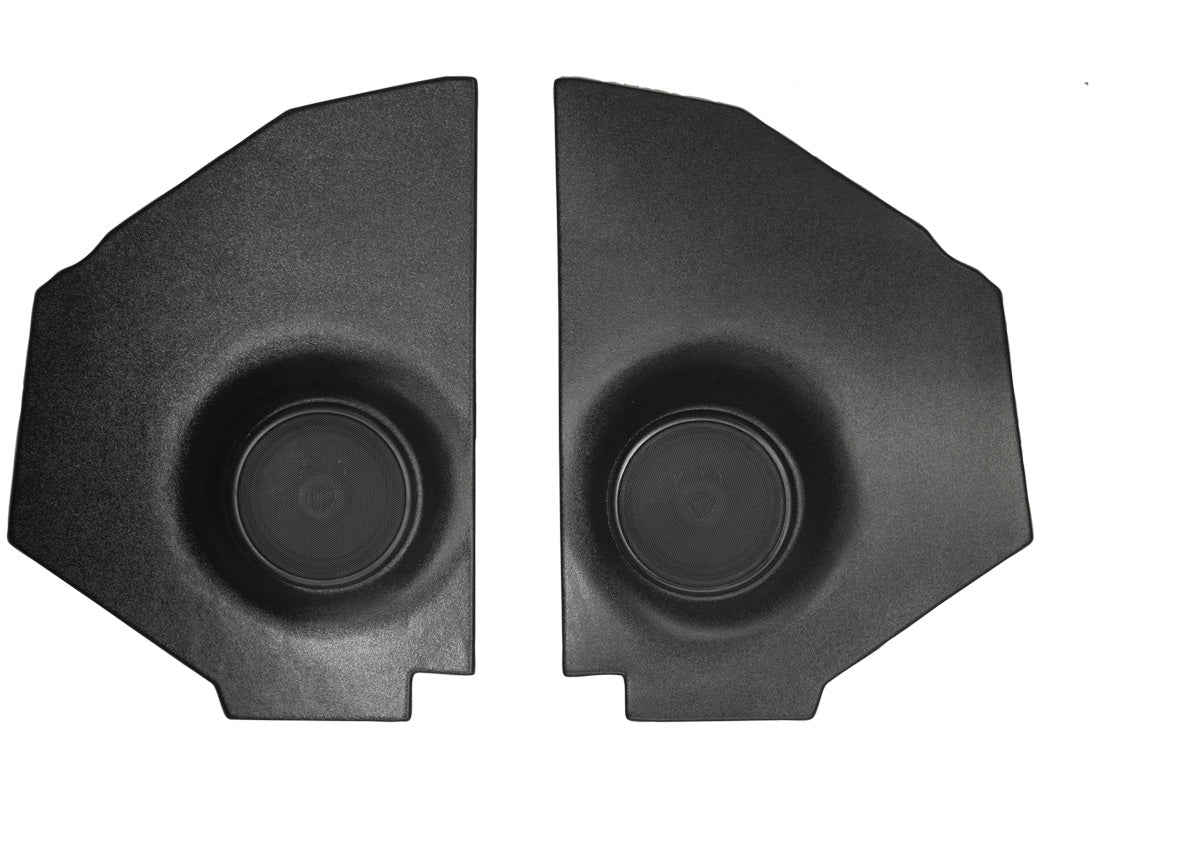 1939-1940 Ford Coupe kickpanel with Pioneer speakers, Custom Autosound KFCU-39-40