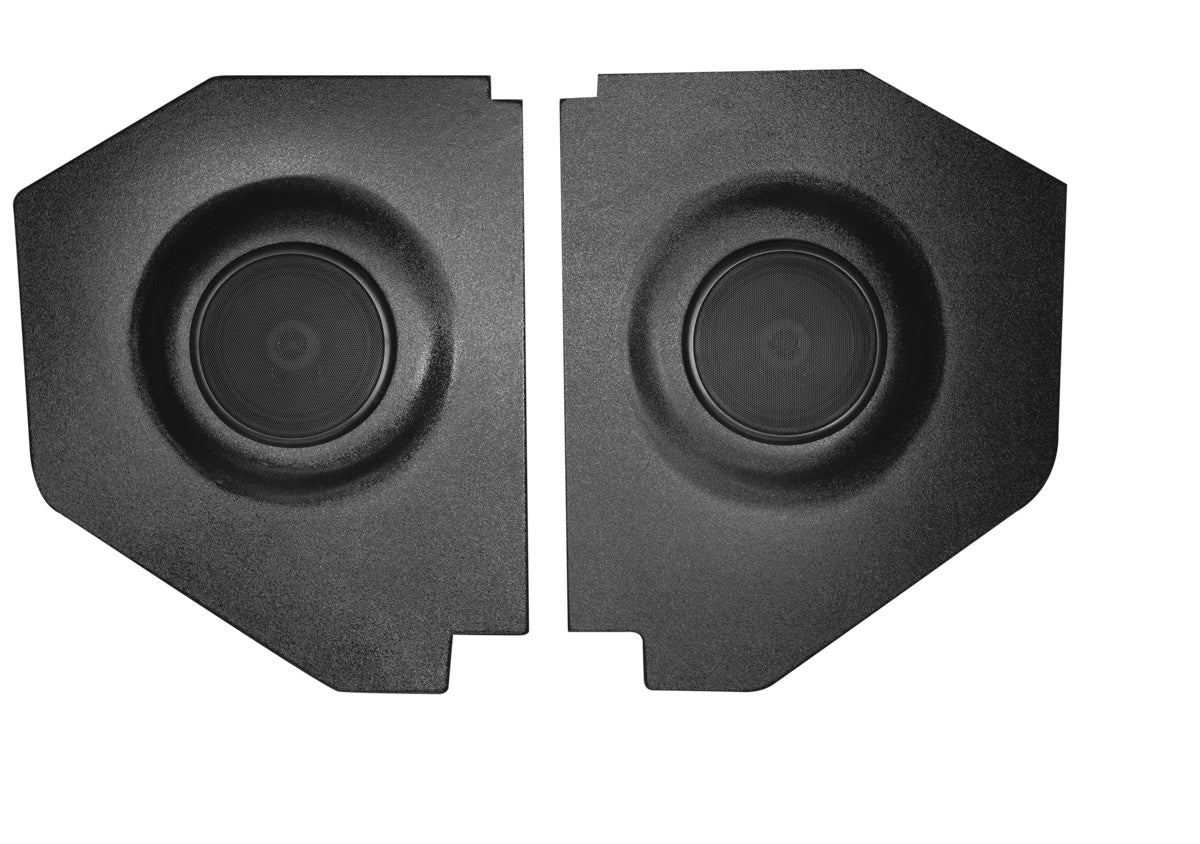 1939-1940 Ford Convertible kickpanel with Kenwood speakers, Custom Autosound KFCV-39-40