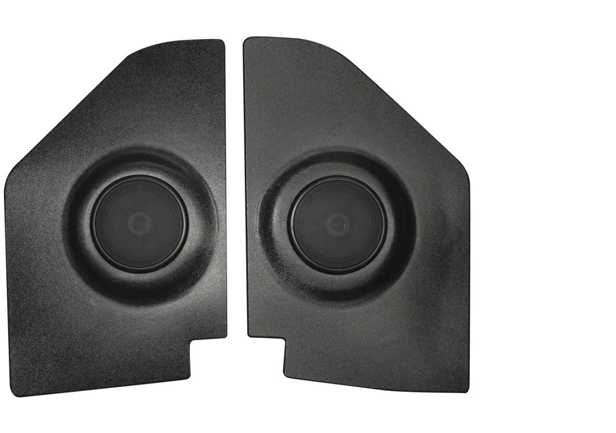 1940-1946 Ford Truck kickpanel with Kenwood speakers, Custom Autosound KFPU-40-46
