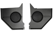 1964-1966 Ford Mustang Coupe kickpanel with Pioneer speakers, Custom Autosound KMC-1