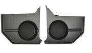 1964-1966 Ford Mustang Convertible kickpanel with Pioneer speakers, Custom Autosound KMCV-1