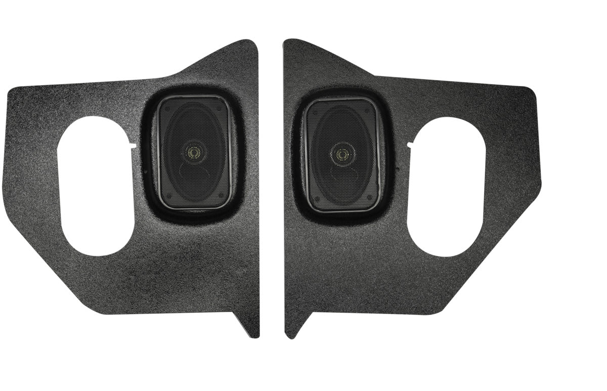 1962-1963 Chevrolet Nova Convertible kickpanel speaker system, Custom Autosound KNOV-62-63