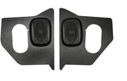 1962-1963 Chevrolet Nova Convertible kickpanel with Pioneer speakers, Custom Autosound KNOV-62-63