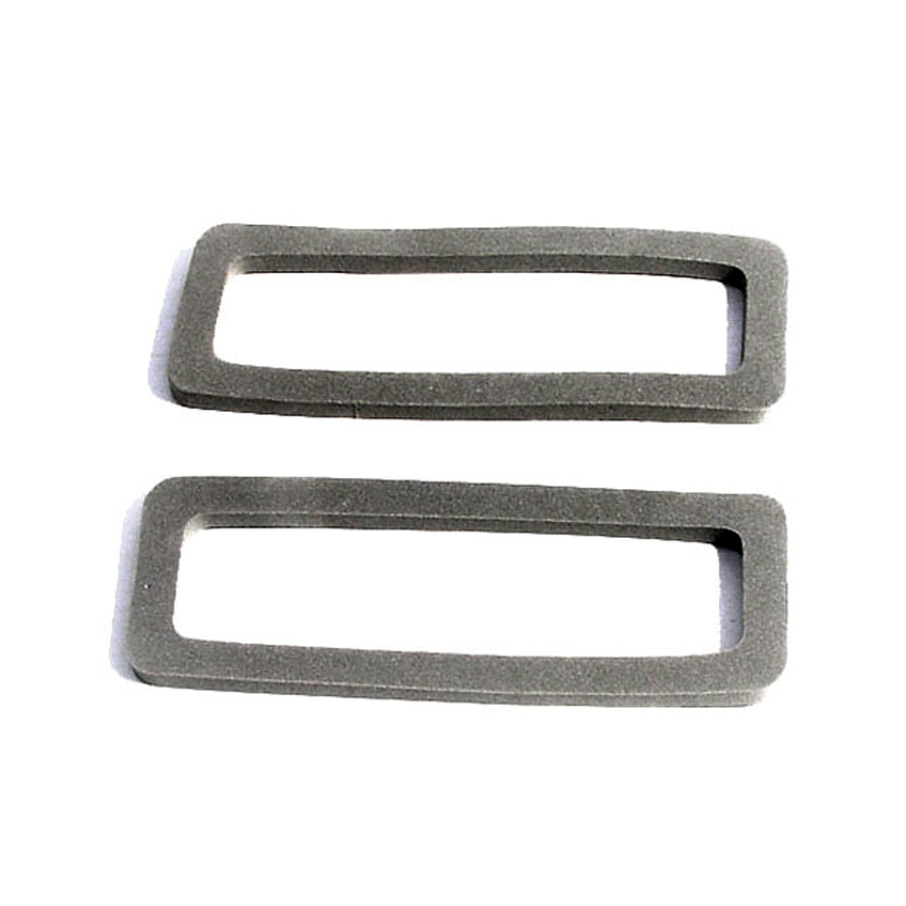Lg 2000-103 Back-Up Light Lens Gaskets Made Of Gray Sponge Pair Chevrolet Corvette 1967