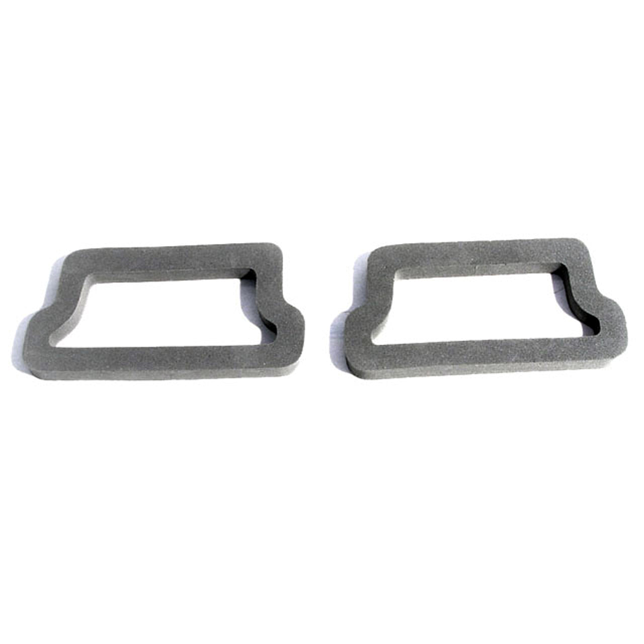 Lg 2000-104 Back-Up Light Lens Gaskets Made Of Gray Sponge Pair Chevrolet Corvette 1968