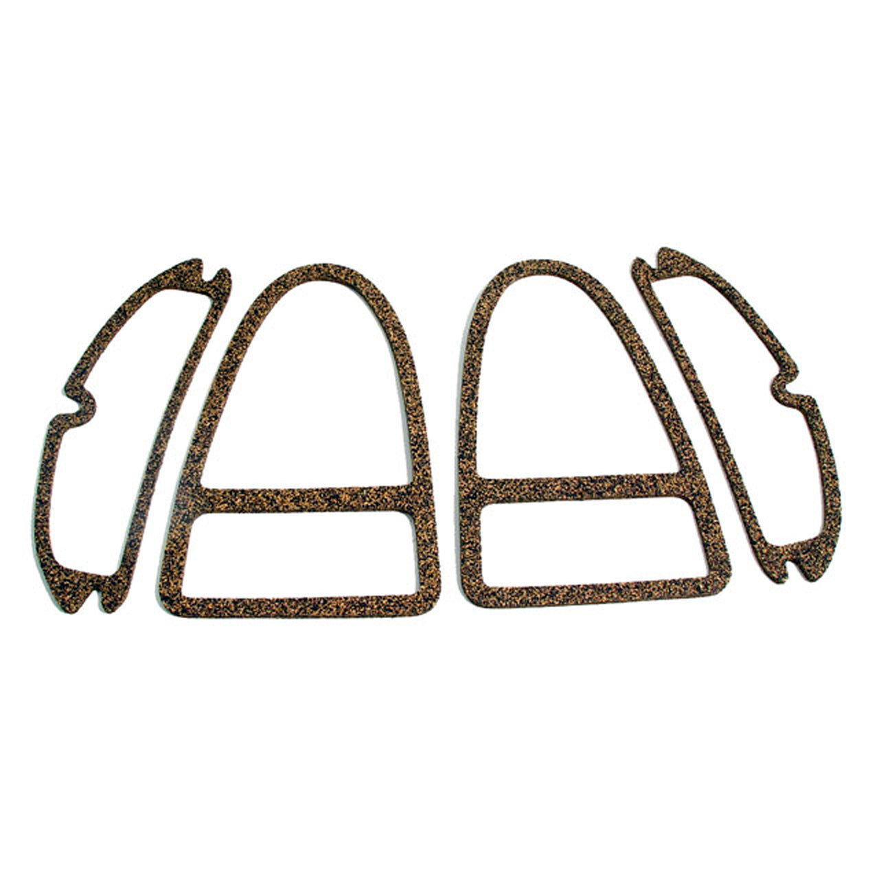 Lgk 2004-100 4-Piece Lens Gasket Kit Chevrolet Bel Air 1955, One-Fifty Series 1955, Two-Ten Series 1955