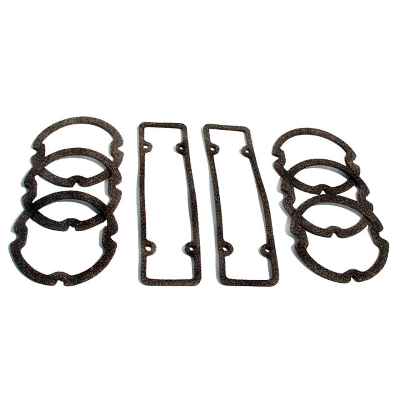 Lgk 2004-106 8-Piece Lens Gasket Kit Chevrolet Bel Air 1961, Biscayne 1961, Impala 1961