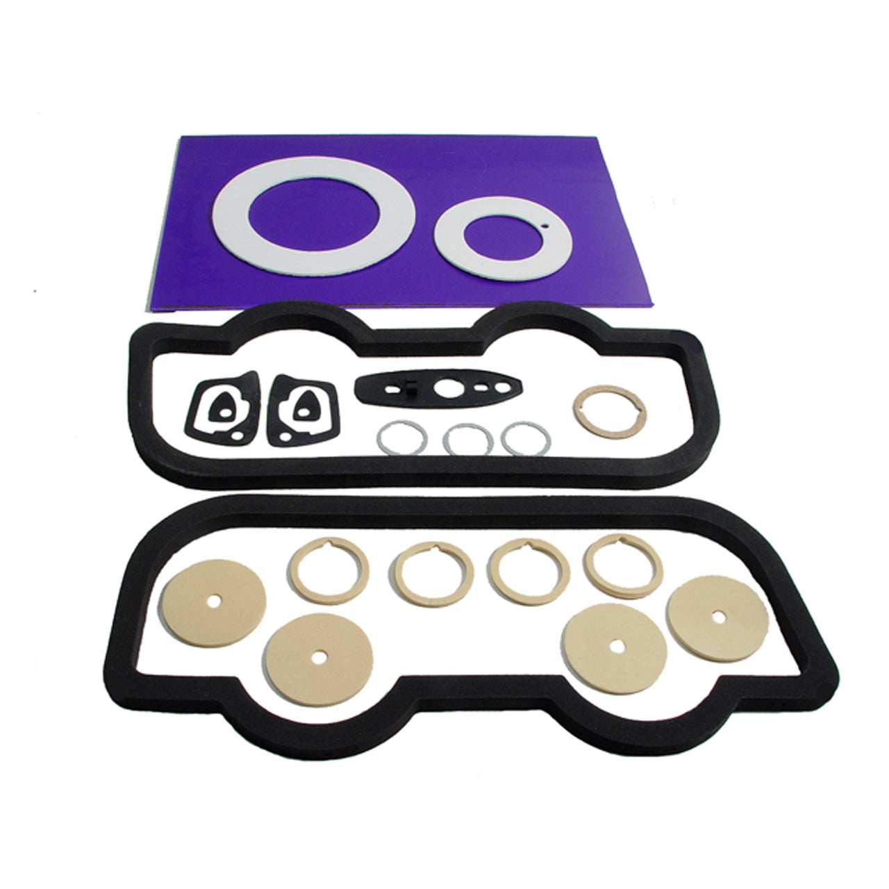Lgk 2716-100 Lens Gasket Kit 21-Piece Set Dodge Charger 1968