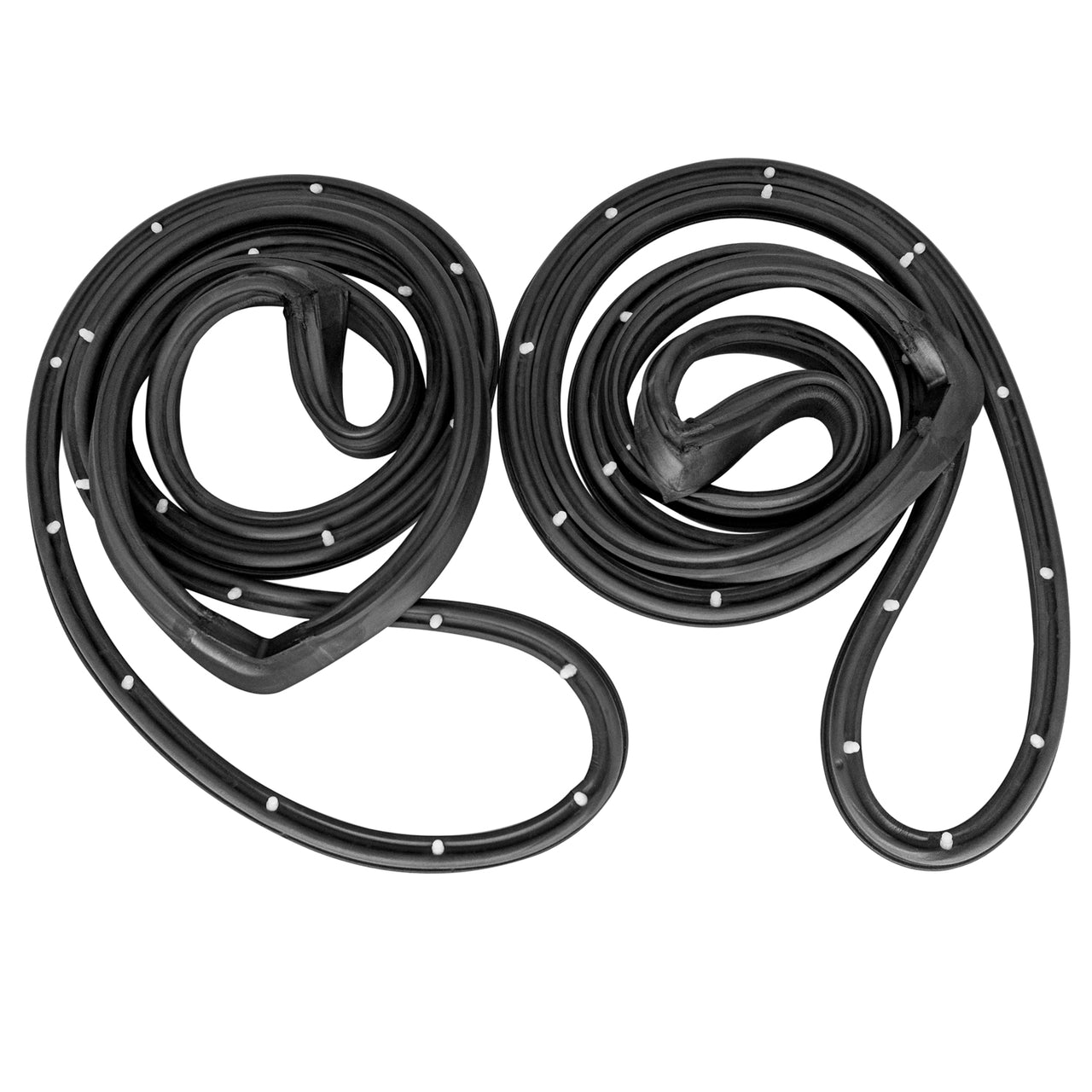 Lm 16-G/R Rear Molded Door Seals For 4-Door Sedan Only, With Rwd Buick Centurion 1971-1973, Lesabre 1971-1974