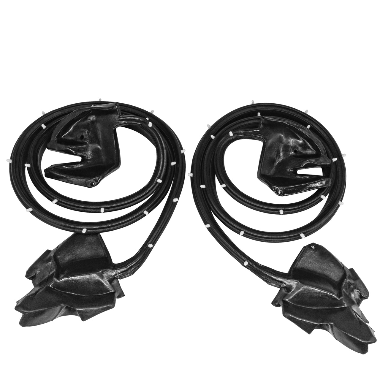 Lm 21-R Molded Door Seal With Clips, Pair Buick Electra 1971-1974 9697680, 9697681