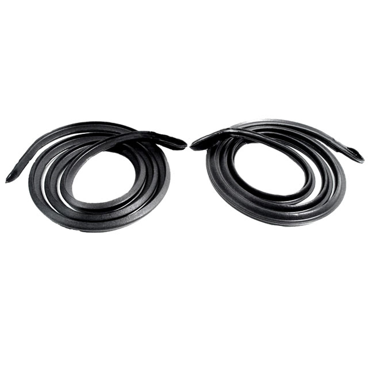 Lm 10 Molded Door Seals, Made With Molded Ends 80" Long Each Ford Mustang 1965-1966