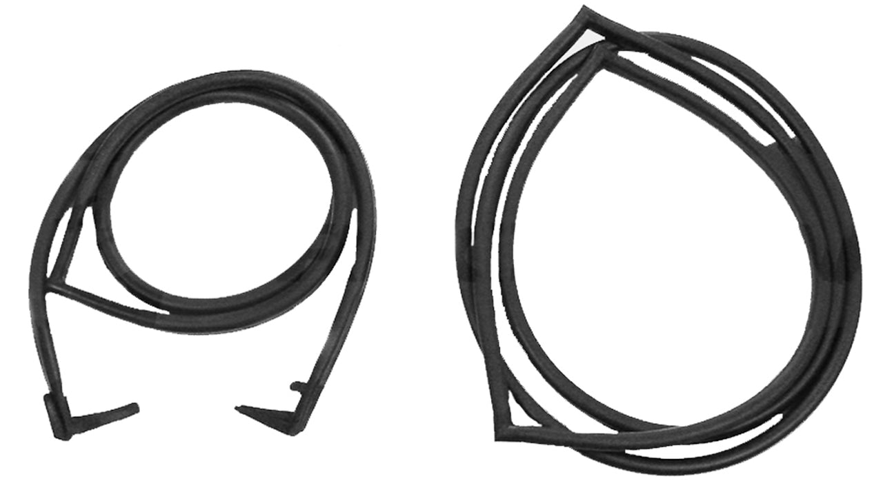 Lm 121-R Door Seals, Back Left And Right Cargo Door Seals, Pair Chevrolet C10 Suburban 1967-1972, C20 Suburban 1967-1972 3909343, 3909344