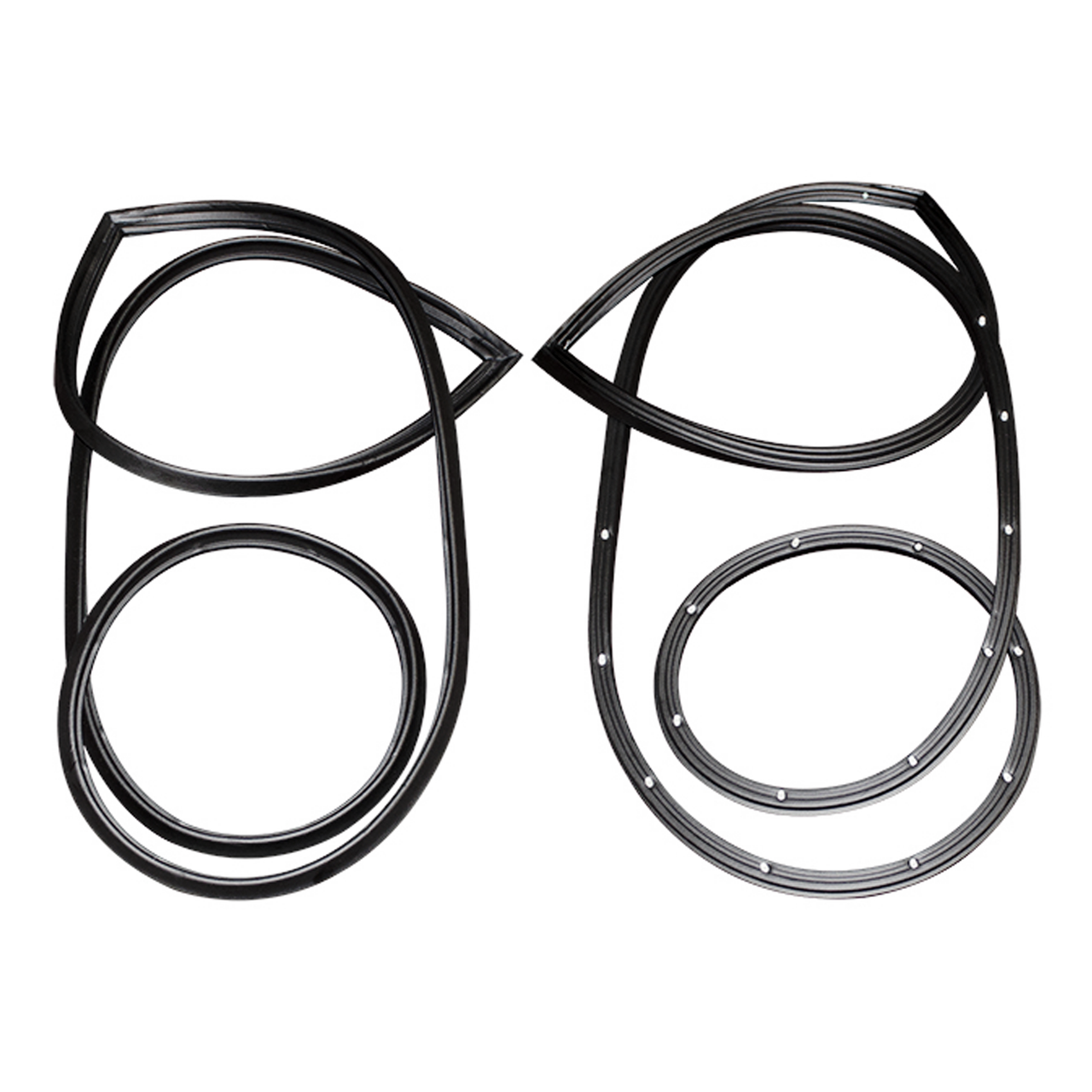 Rear Door Seals, 64-65 Buick Sportwagon, Oldsmobile Vista Cruiser, Pair