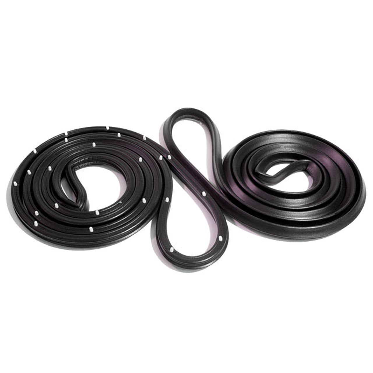 Lm 12-S Molded Door Seals With Clips For 2-Door Sedans Buick Skylark 1968-1972, Special 1968-1969 7717766/7