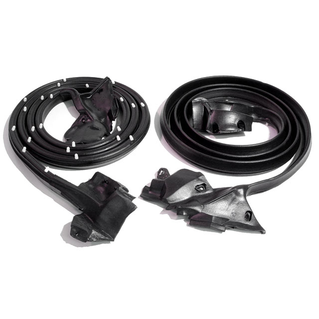 Lm 12-Y Molded Door Seals With Clips For 2-Door Hardtops Buick Century 1973-1977, Regal 1973-1977 9870752/3