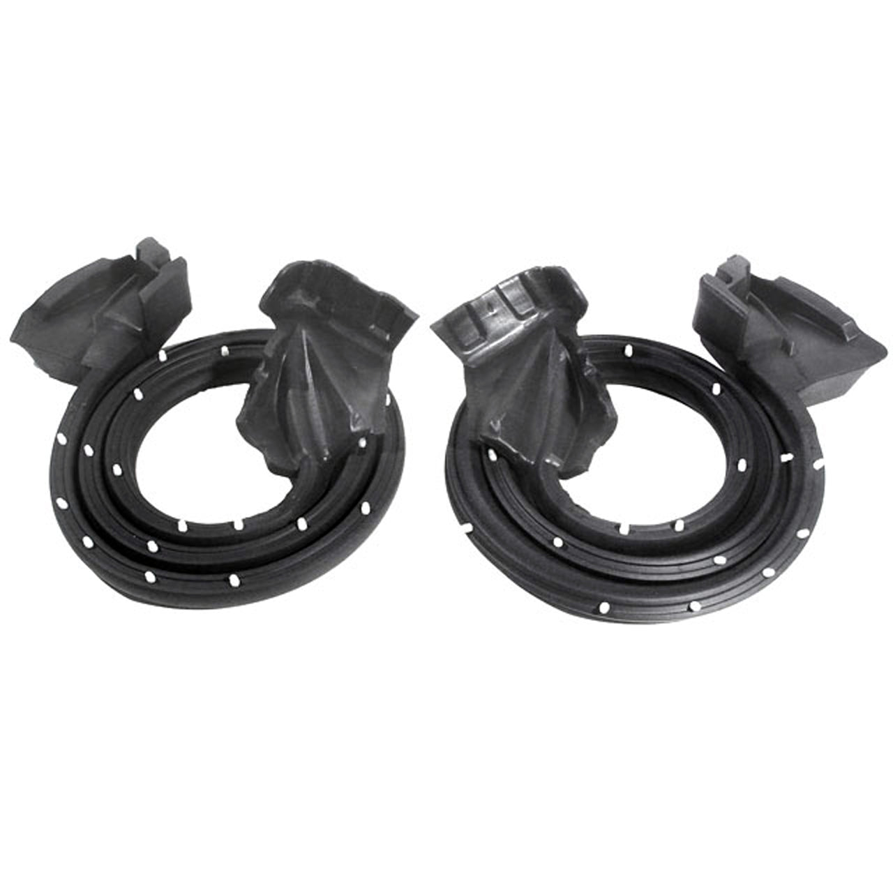 Lm 18-S Rear Door Seals Made With Molded Ends And Installed Clips Cadillac Seville 1980-1985