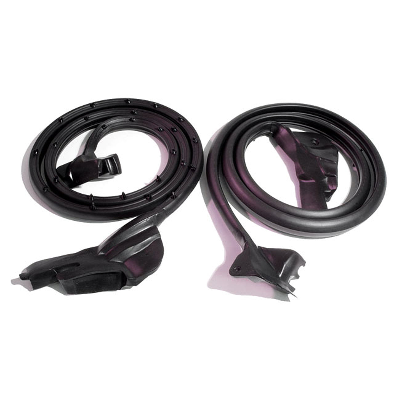 Lm 19-A Molded Door Seals With Molded Ends And Clips Chevrolet Corvette 1990-1996 10269865, 10269866