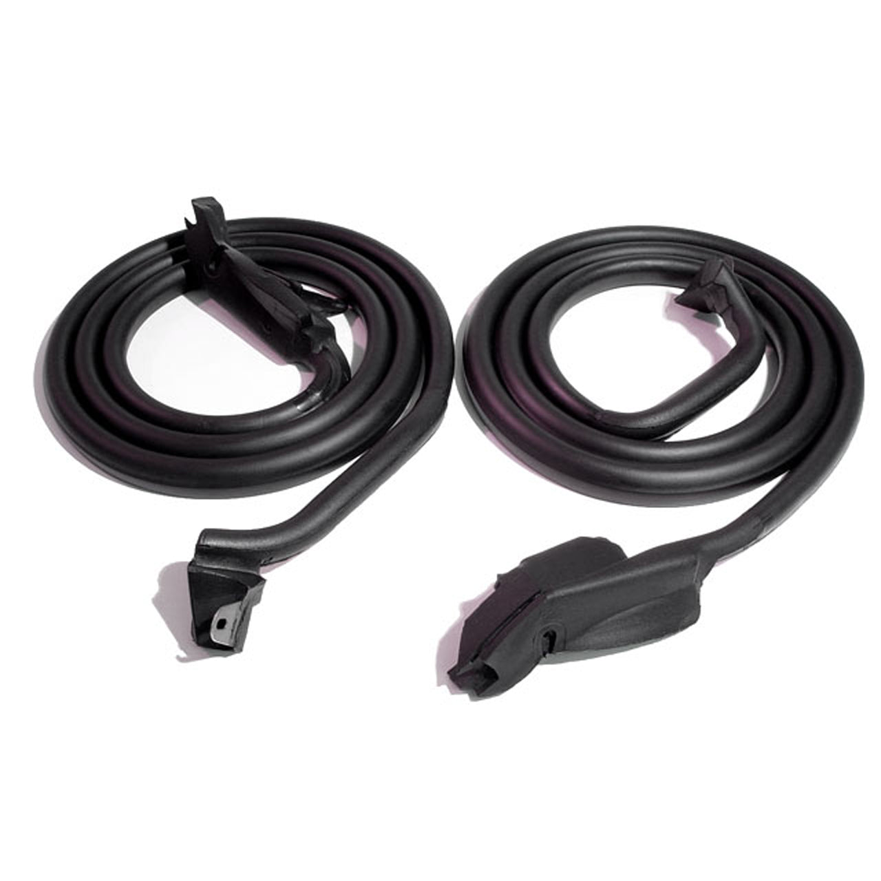 Lm 19-D Molded Door Seals With Molded Ends And Clips Pair R&L Chevrolet Corvette 1978-1982