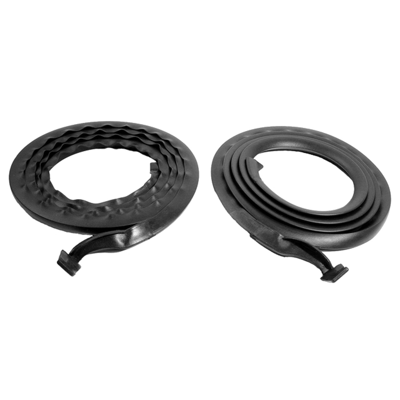 Lm 20-E Molded Door Seals With Molded Ends At Lock Pillar Buick Century 1954-1955, Roadmaster 1954-1955, Skylark 1954, Special 1954-1955 4647038/9