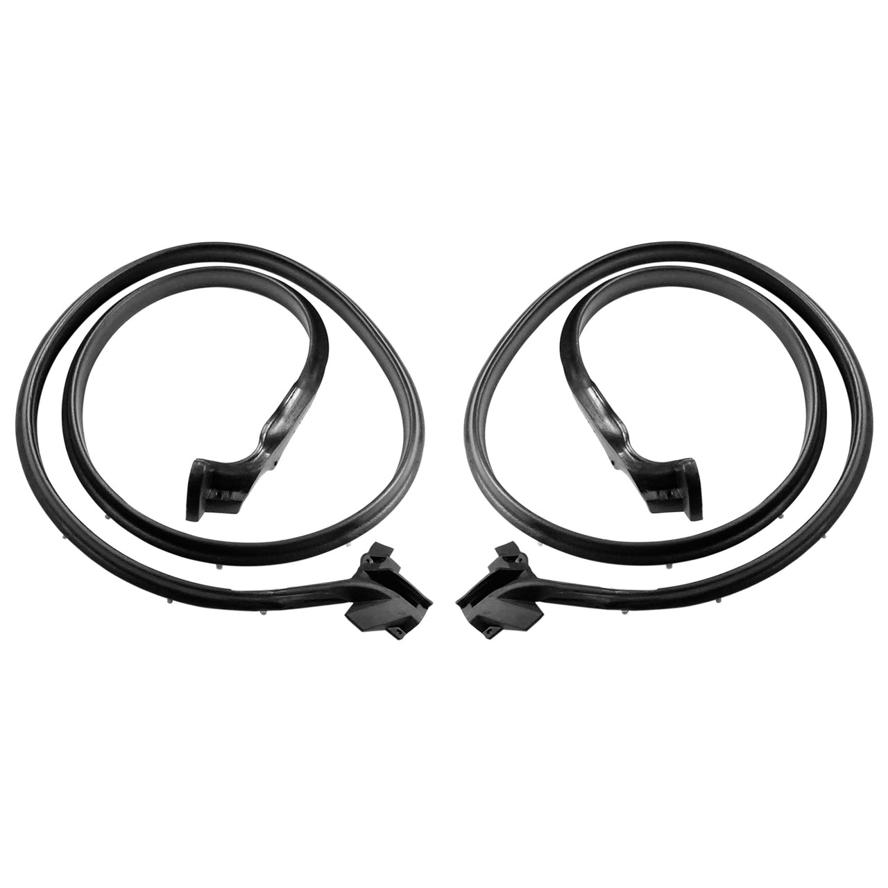 Lm 21-K Rear Door Seals Chevrolet Caprice 1966, Impala 1965-1966 4455976/7