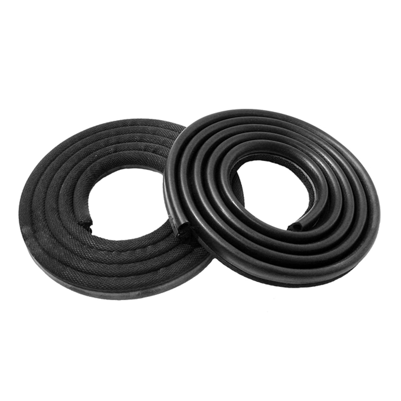 Lm 23-Hblk Door Seals For 2-Door Sedan Black Dodge 330 1963-1964, 440 1963-1964, Dart 1962-1966