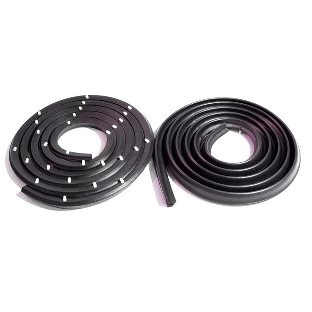 Lm 54 Molded Door Seals With Clips, Without Molded Ends Chevrolet Bel Air 1955-1957, Two-Ten Series 1955-1957