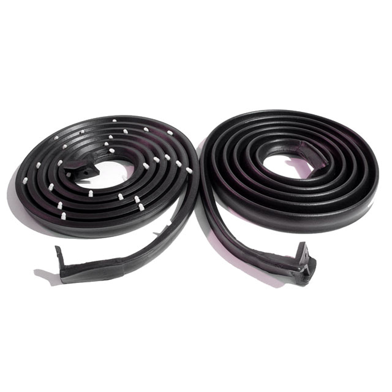 Lm 55 Molded Door Seals With Clips And Molded Ends Chevrolet Bel Air 1955-1957, Two-Ten Series 1955-1957