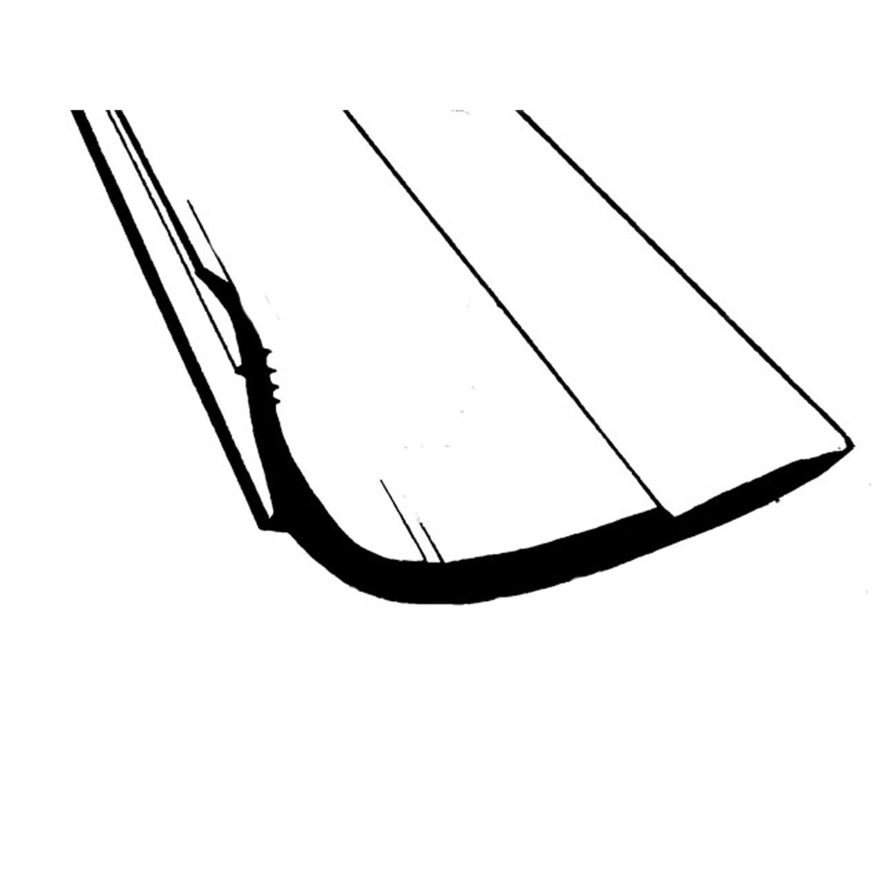 Lp 104-H Door Bottom Seal Sold By The Foot