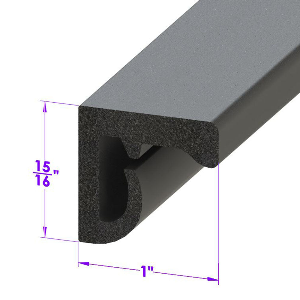Lp 110-C Convertible Top Rail Seal