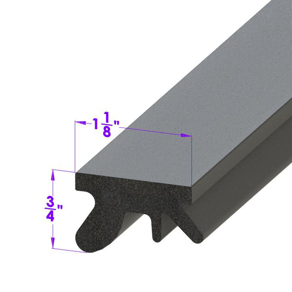 Square Rails Seals Roof Rail Seal | Classic Auto Store Online