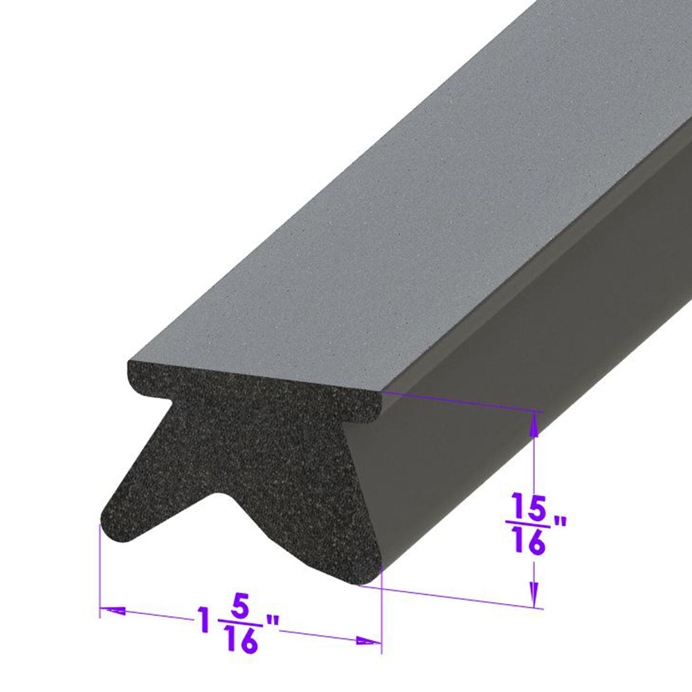 Lp 110-K Roof Rail Seal Sold By The Foot