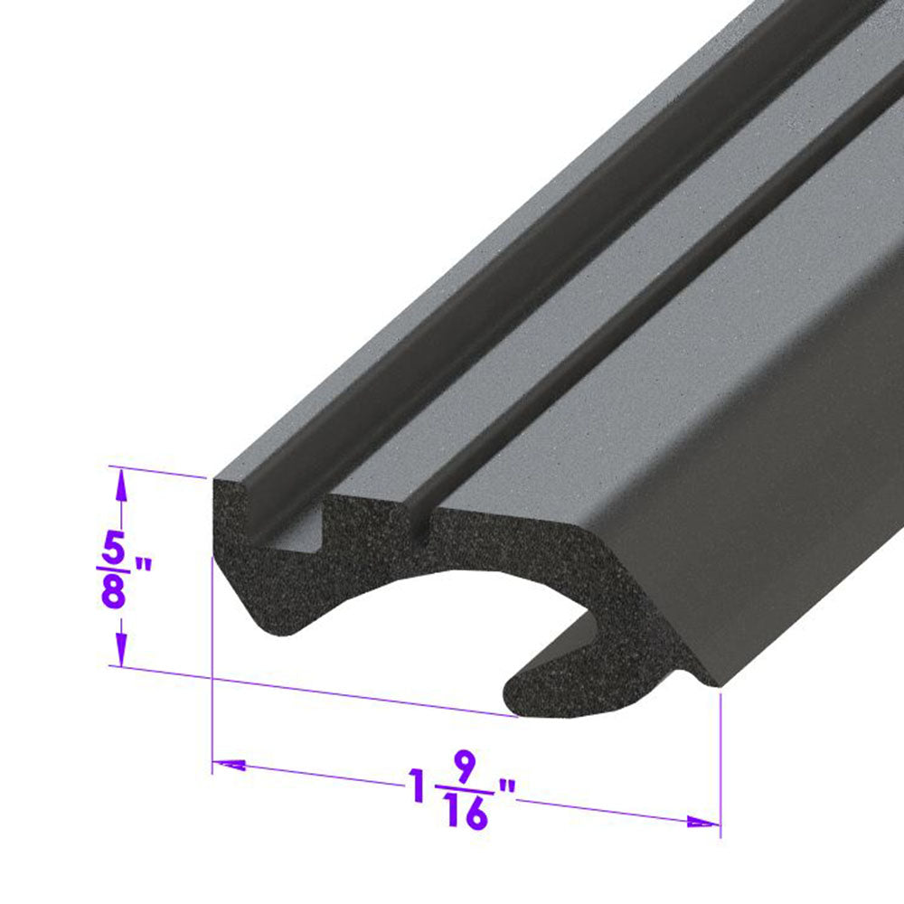 Lp 110-Md Roof Rail Seal, Front For Fastbacks