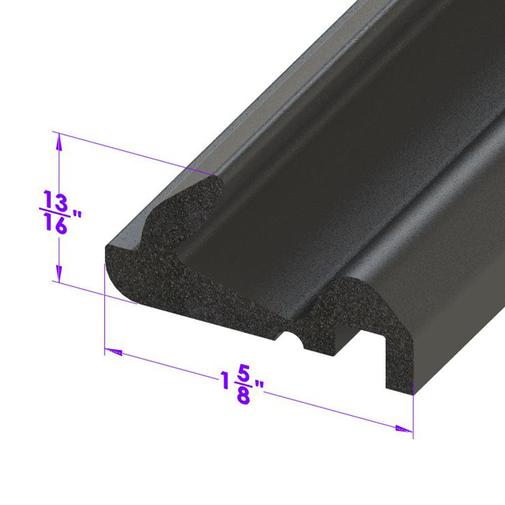 Lp 110-Mi Roof Rail Seal Sold By The Foot