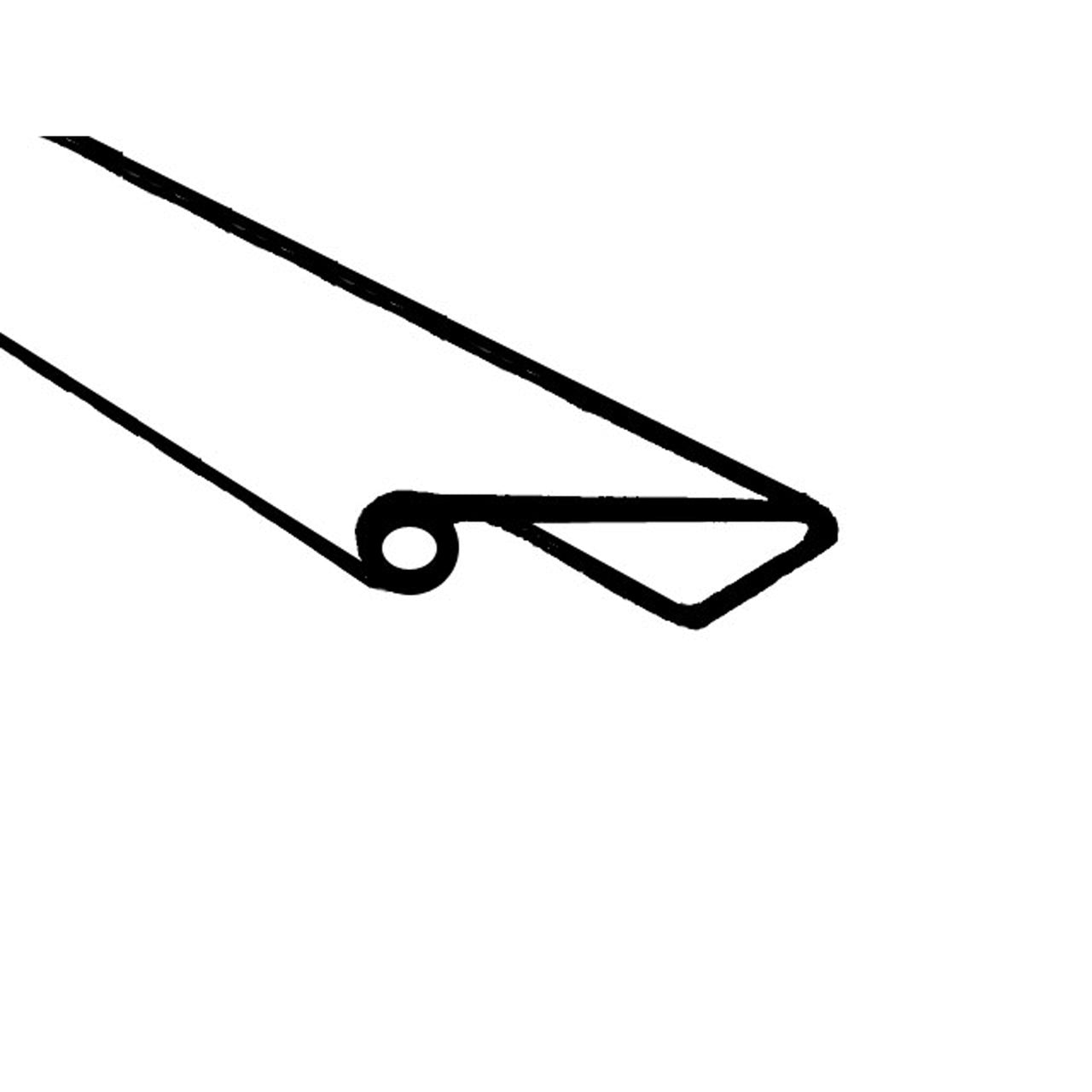 Lp 111-E Fender Skirt Seal Sold By The Foot Ford Thunderbird 1964-1966