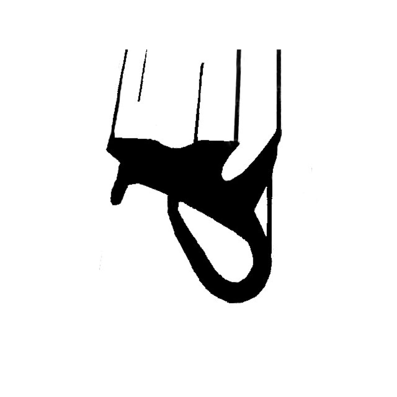 Lp 120-A Side Roof Rail Seal Fits In Metal Retainer