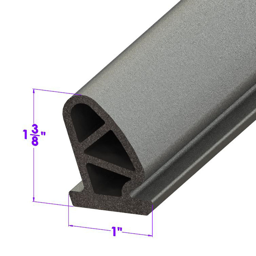 Lp 120-Fa Roof Rail Seal, Rear Sold By The Foot